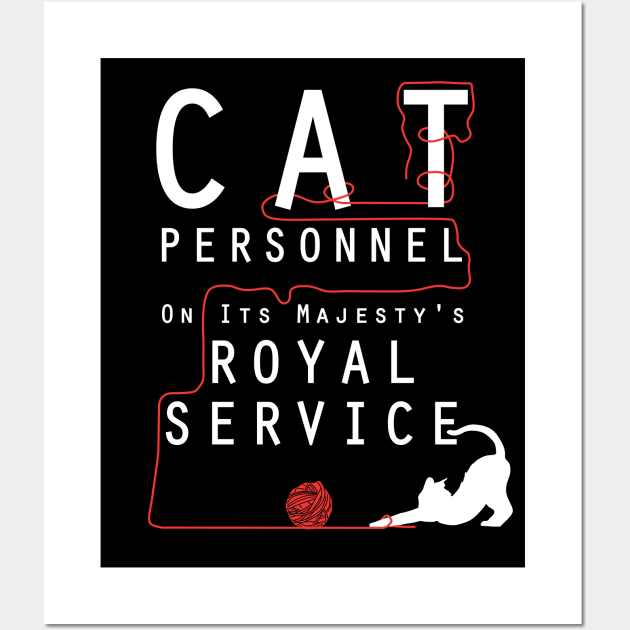 cat person Wall Art by TMBTM